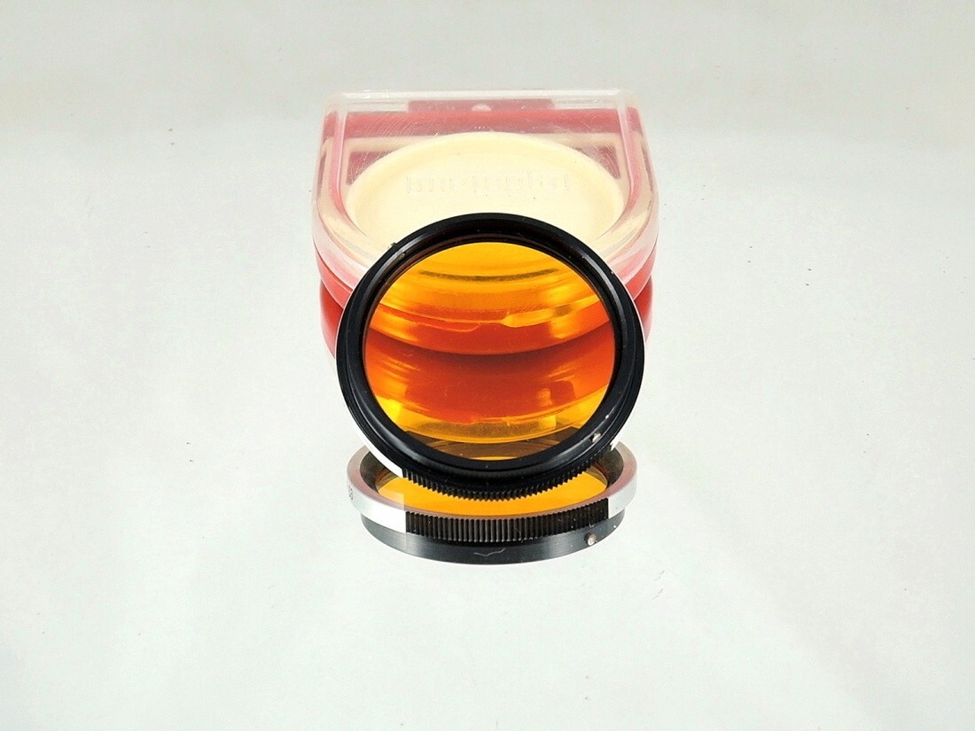 Flexaret G3 B36 Color Filter MEOPTA Genuine Accessories Bayonet Orange TOP