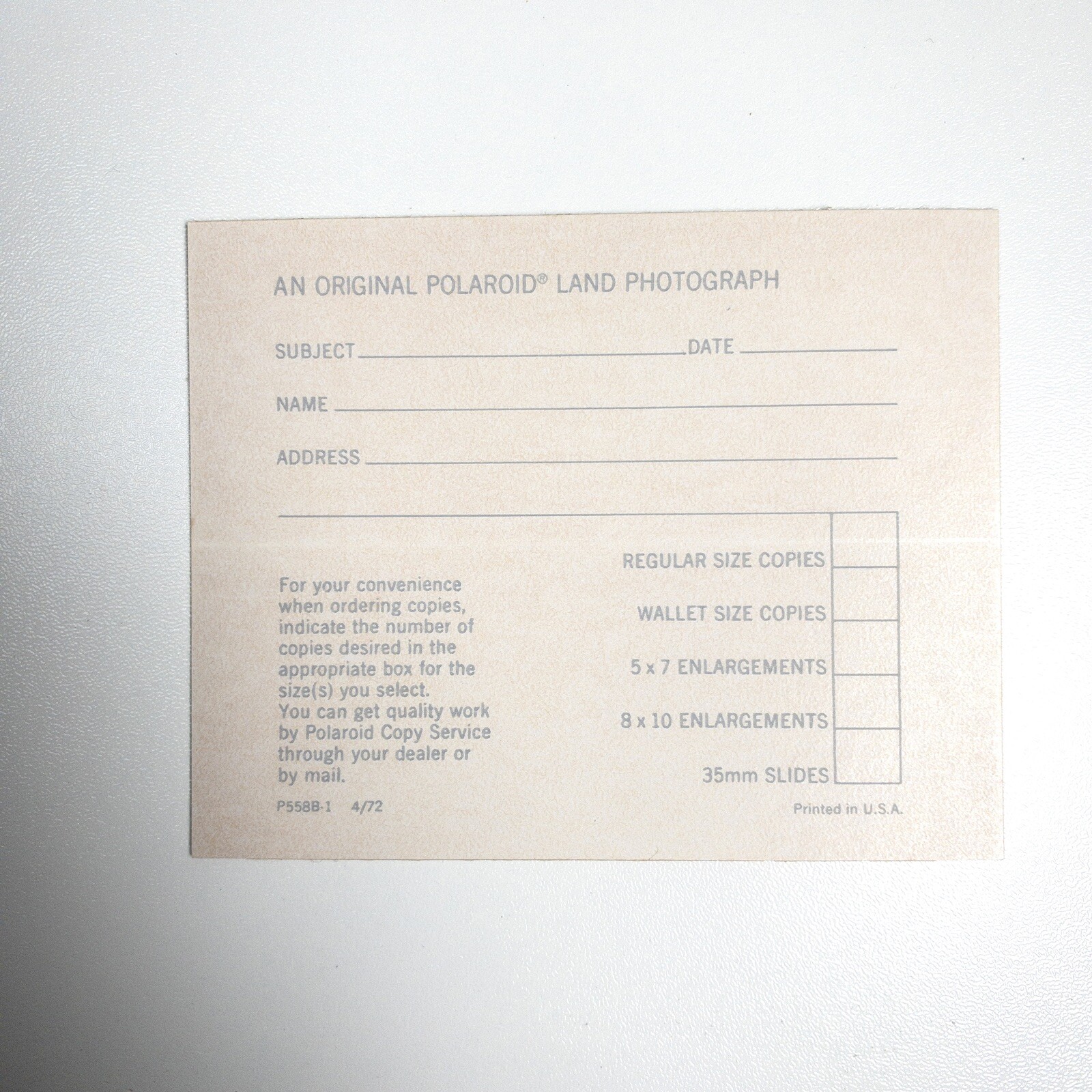 Lot of 23 Polaroid Polacolor Print Mounts