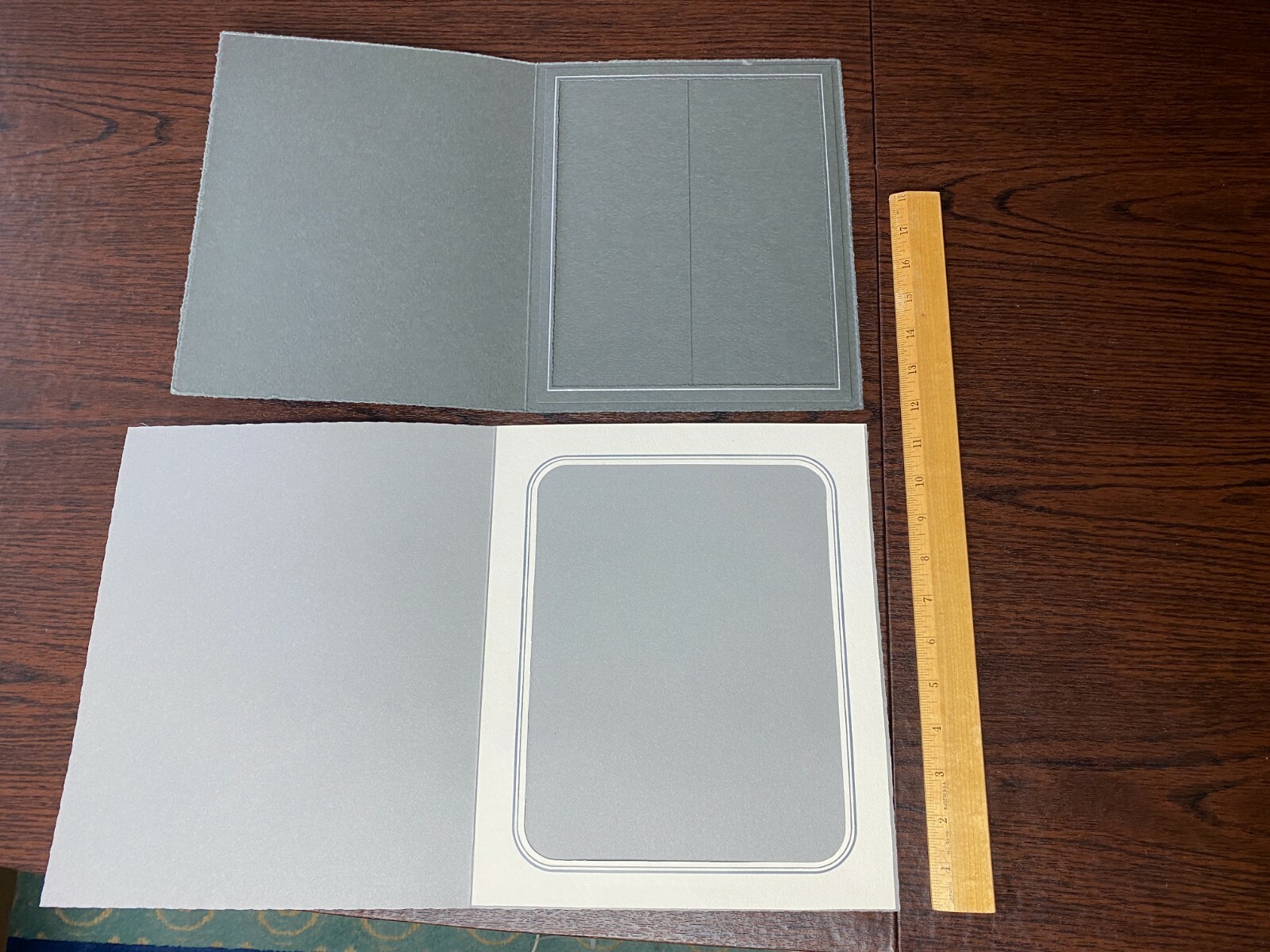 Vtg Photography Ephemera Folders Mounties Corners Matt Paper Frames Ephemera