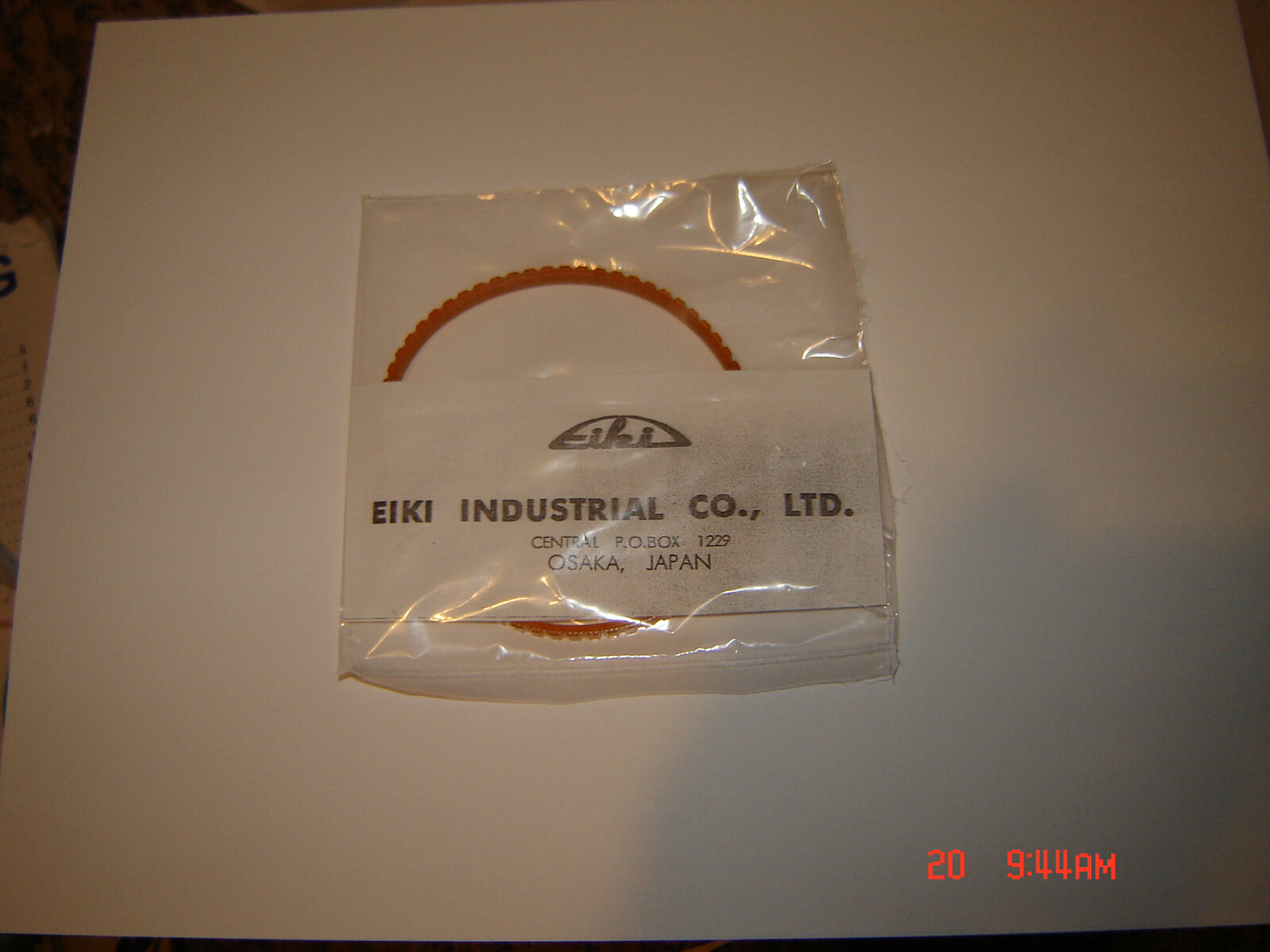 Eiki EX-2000N Projector Motor Belt, for Eiki *From Serial #2357,16mm Eiki Belt
