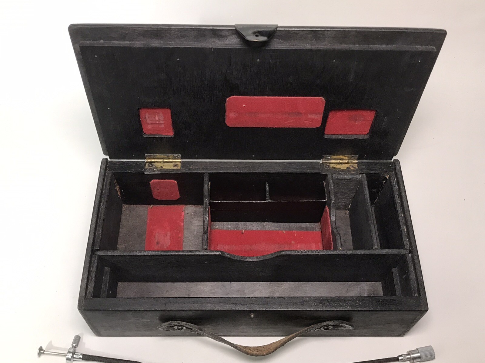 Leitz Leica BEHOO Close-up Device in original wood box, for Summar / Elmar Lens