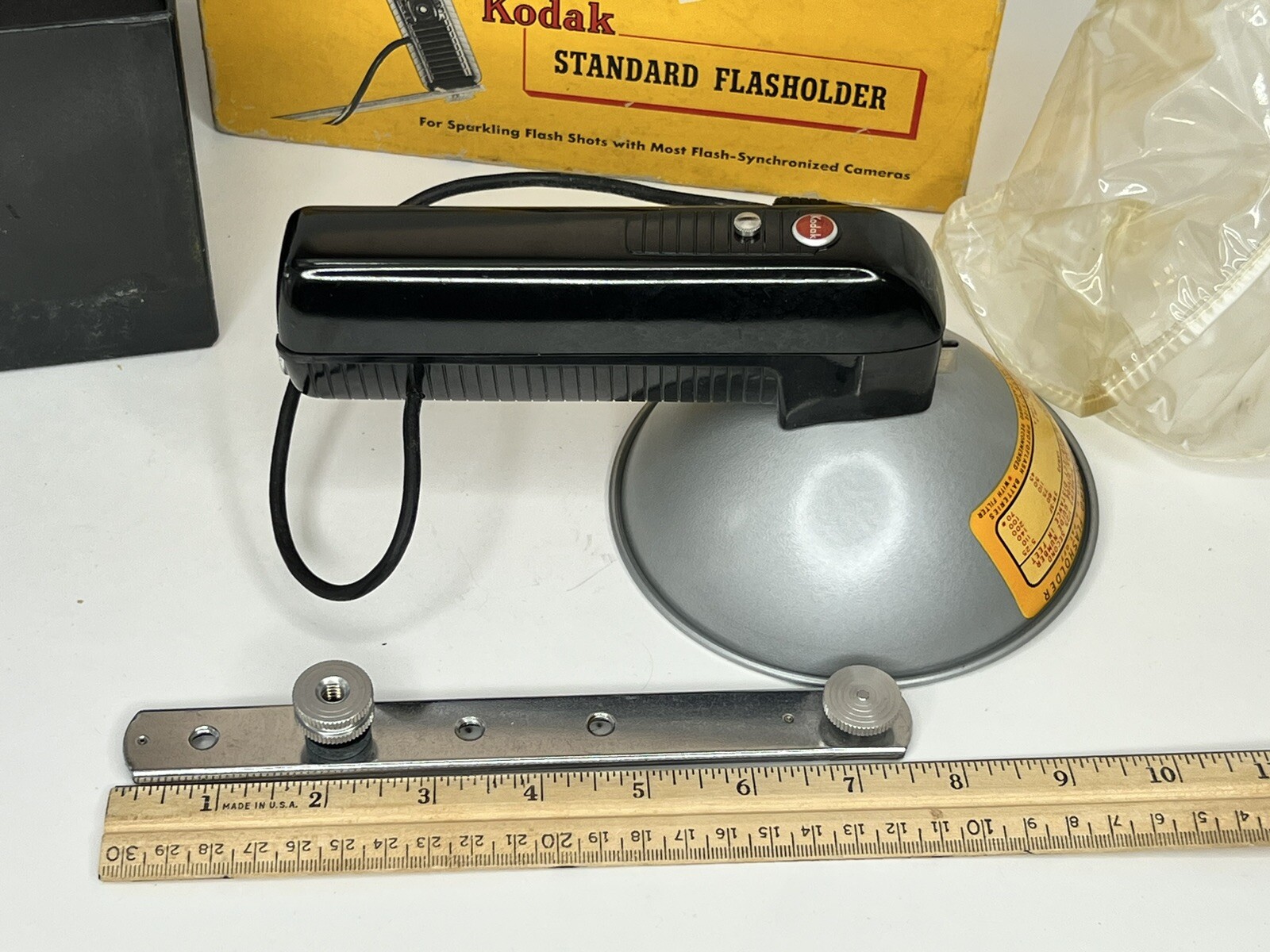 VINTAGE Kodak Standard Flasholder Flash w/Original Box
