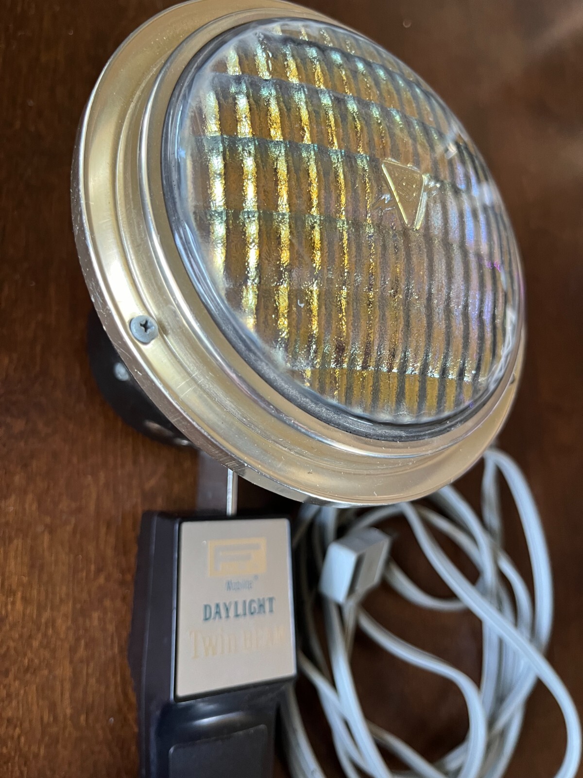 Vintage Sylvania Zoom Lamp Mobilite FLOOD SPOT DAYLIGHT TWIN BEAM 120v 650w