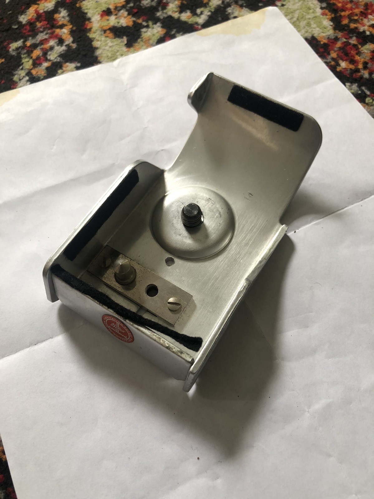 Bolex Base plate, Spool for Bolex H16 or H8 Reflex and Non Reflex cameras
