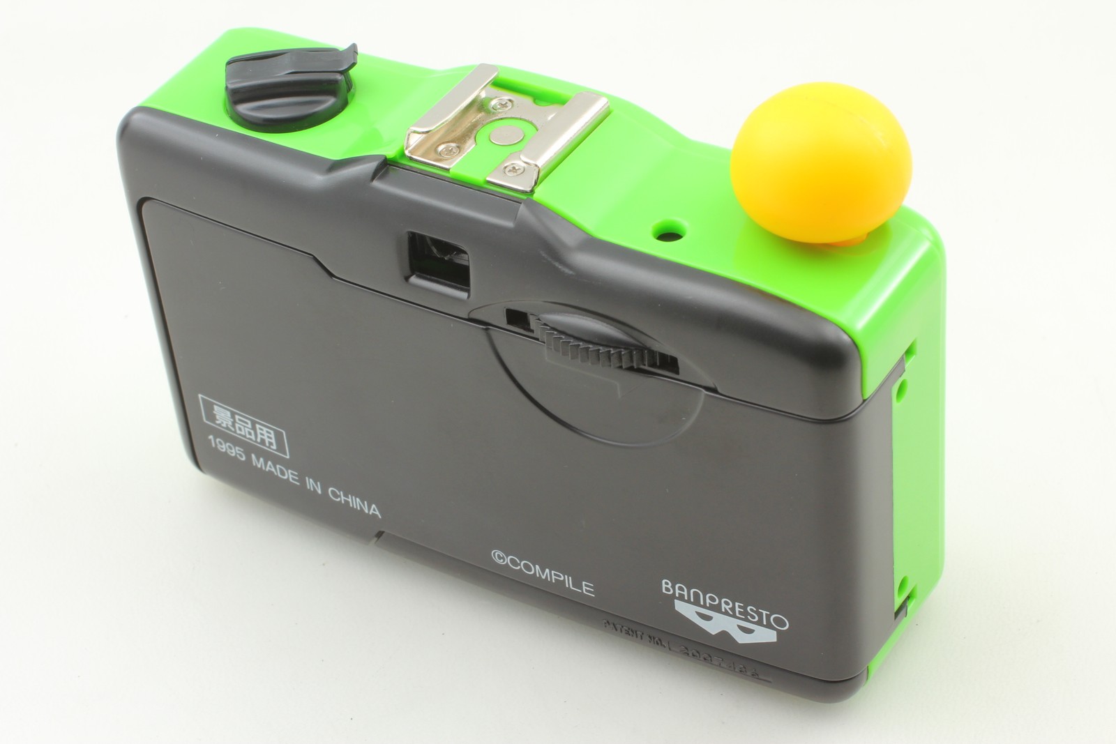 [Exc+5] Japanese Green Puyo Puyo 35mm Film Toy Camera Novelty Gift From JAPAN