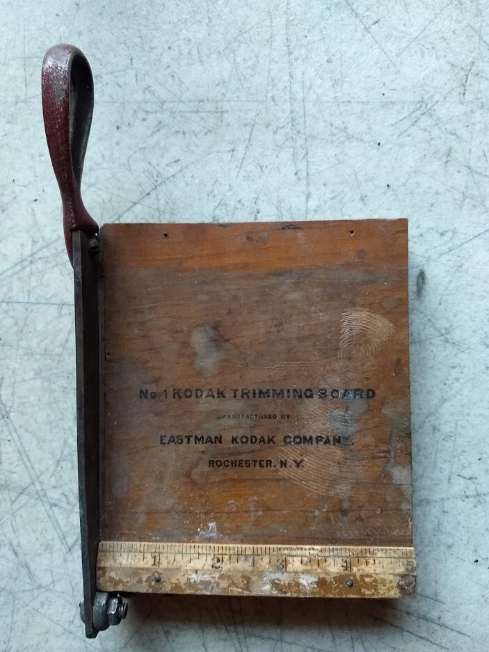Vintage No.1 KODAK TRIMMING BOARD Eastman Kodak Co. Rochester, NY