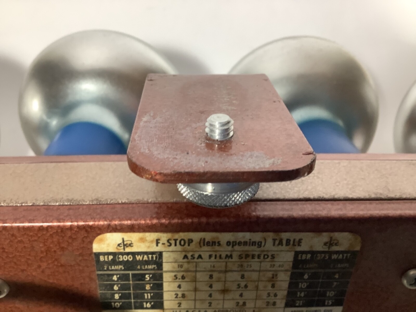 Vintage CKC Sunset K89 Home Movie Light Bar with Four Bulbs