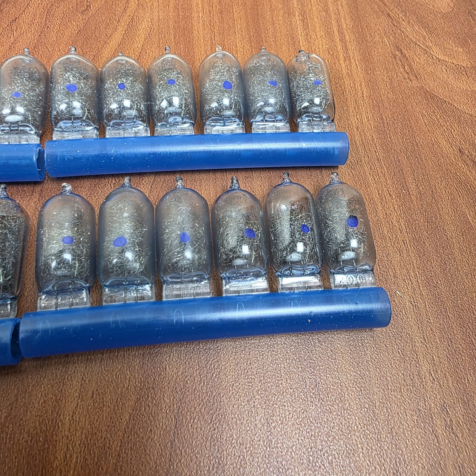 Vintage Sylvania AG1B Blue Dot Flashbulbs Lot of 2 Boxes 12 Bulbs Each NOS CIB