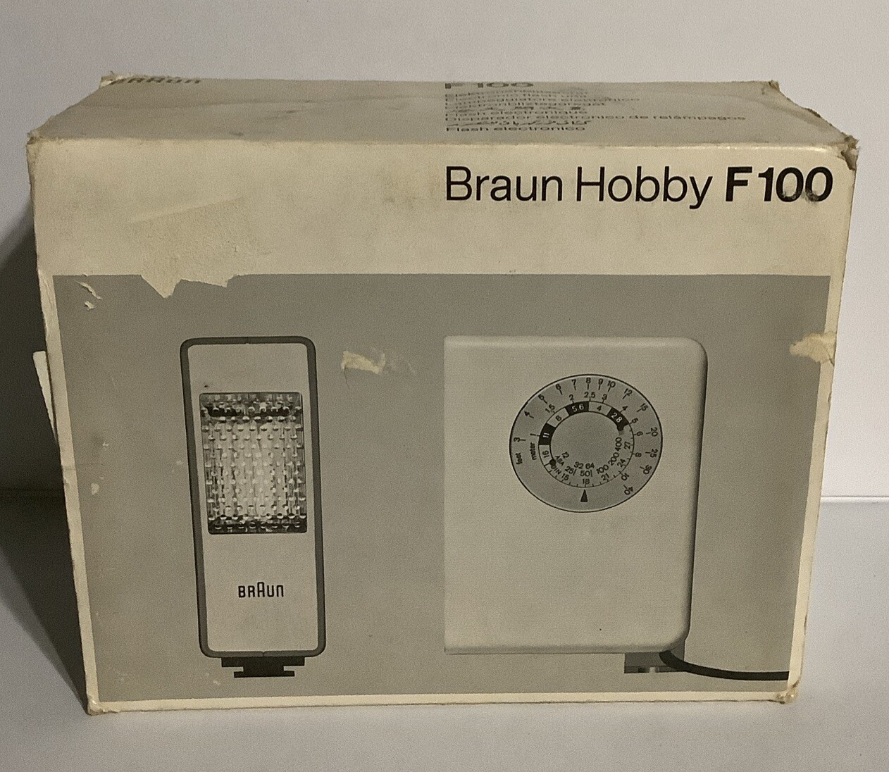 Vintage Braun Hobby F100 Flasher Made in West Germany