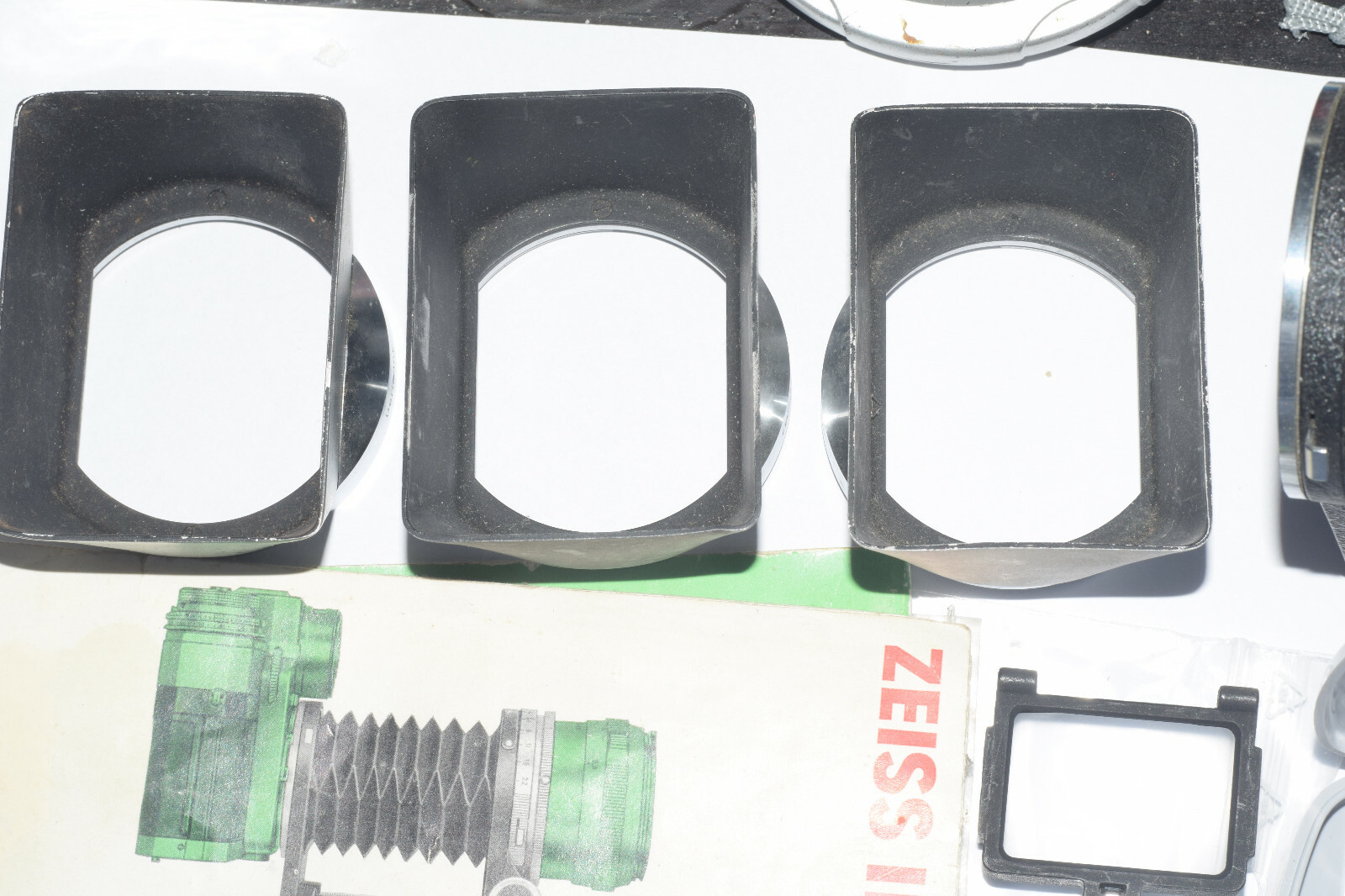 Zeiss Ikon Contarex Accessories Filters Bellow Adapter luminar Set