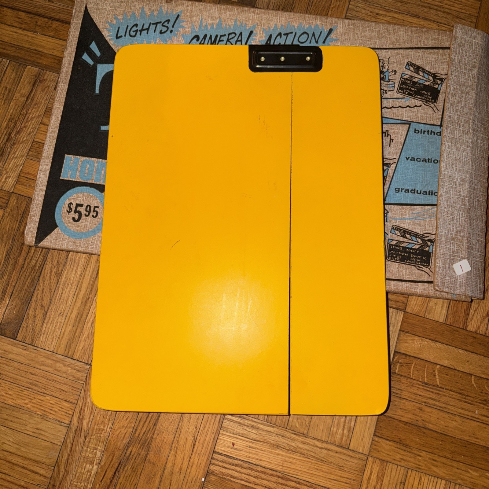 Vintage 1960s Paxton Photo Products Tricolor Take 1 Home Movie Titler in Box