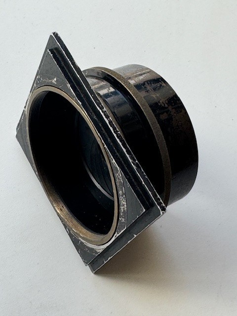 Large format lense barrel and shutter