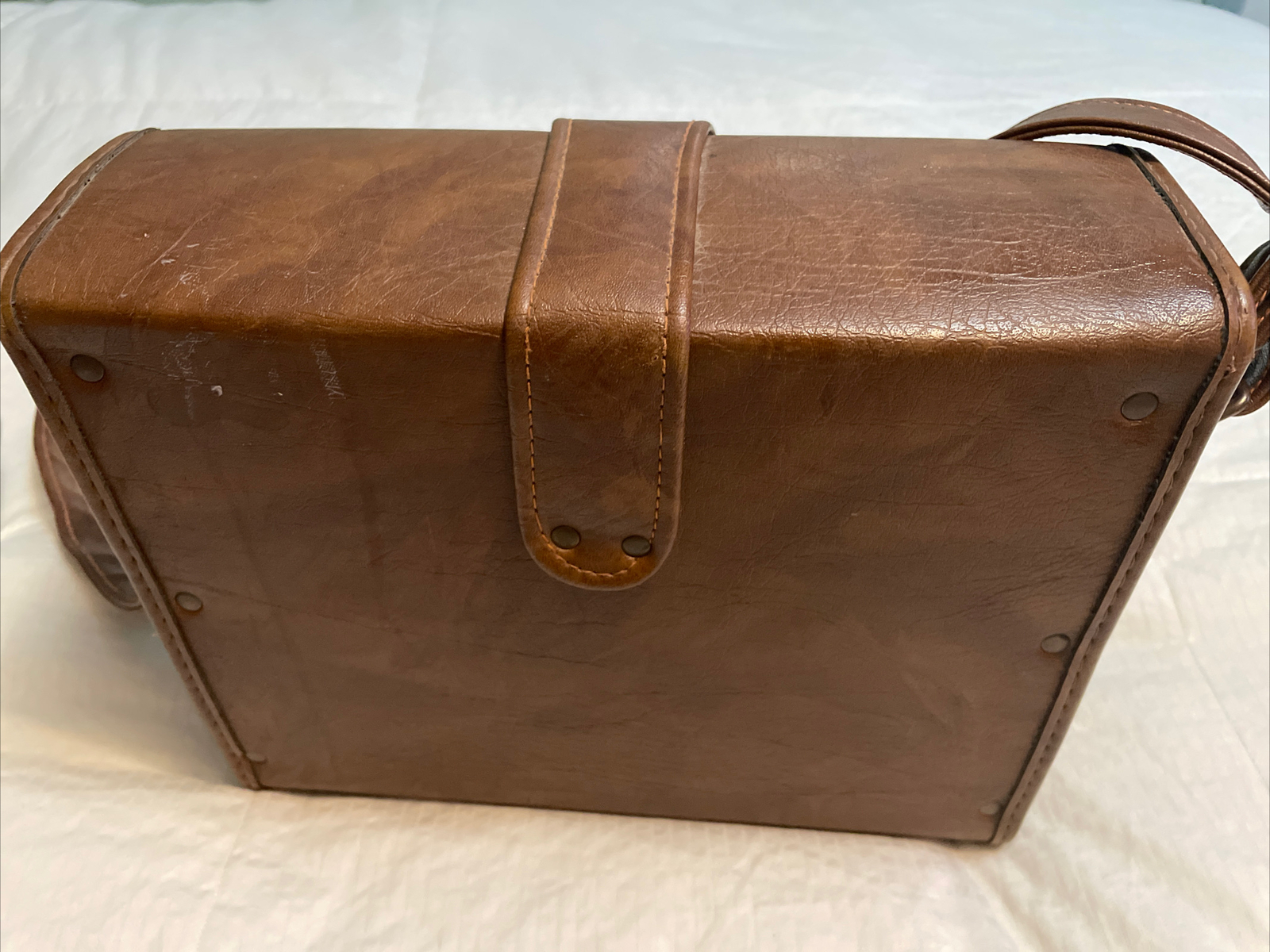 Camera Compartment Case for Camera Folding Brown Camera
