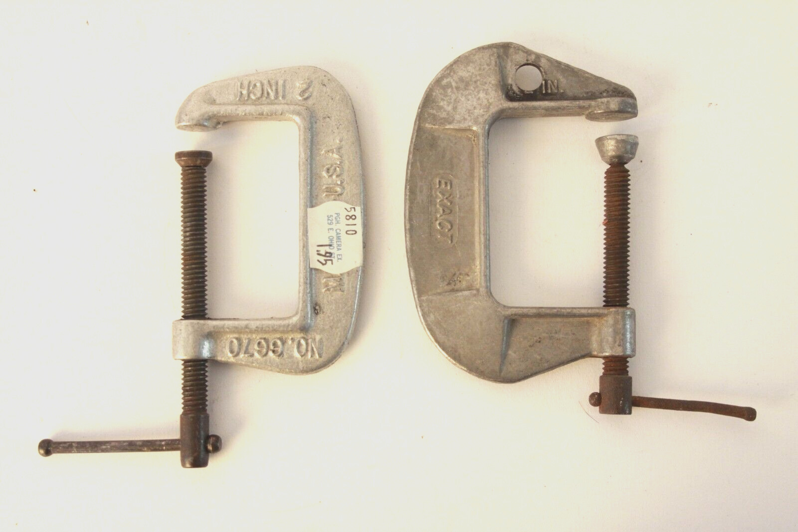 C-Clamps set of 2