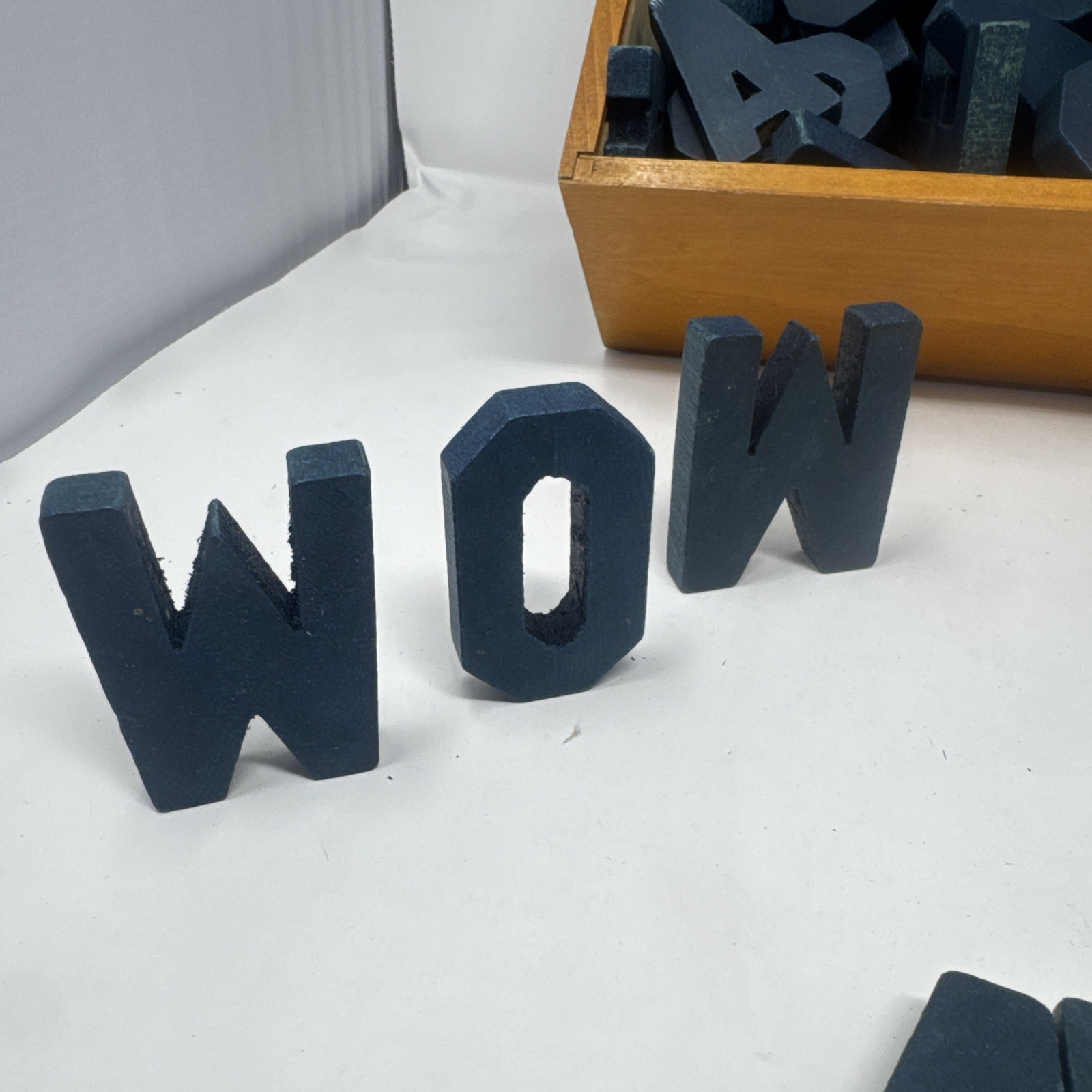 1940’s Bell & Howell Wood Block Letter Movie Titling Outfit *190+Pieces – W/Box