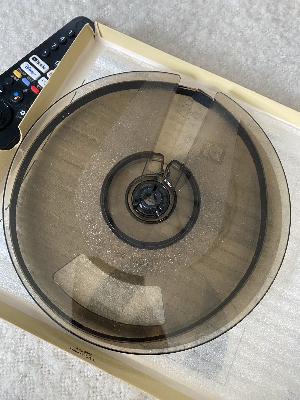 Kodak 884 Movie Reel Super 8mm Film Reel Capacity 400 ft 7 inch Original Box