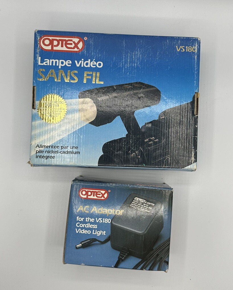 Genuine Optex (VS180) Cordless Video Light / Flash Camera Accessories.