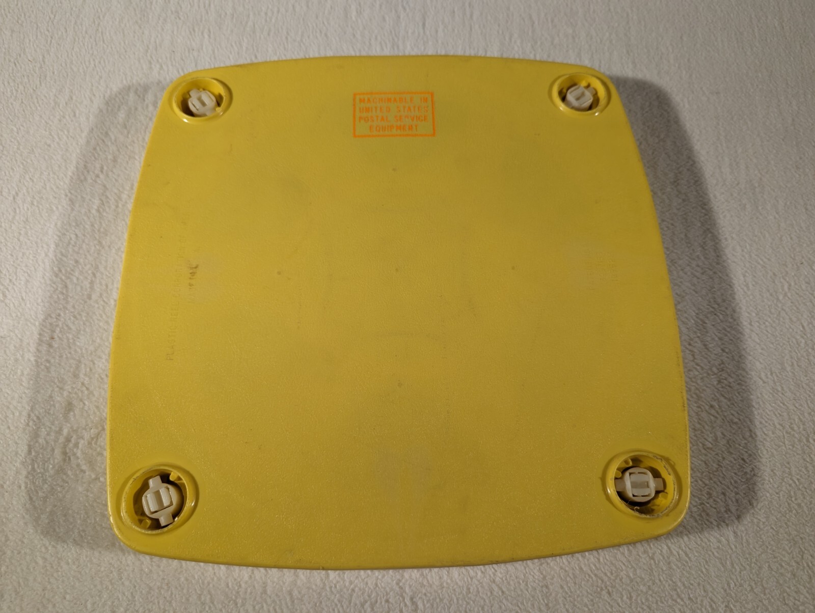 Vtg 8mm or 16mm Film Plastic Reel & Locking Hard Mailer Case ~ No Film