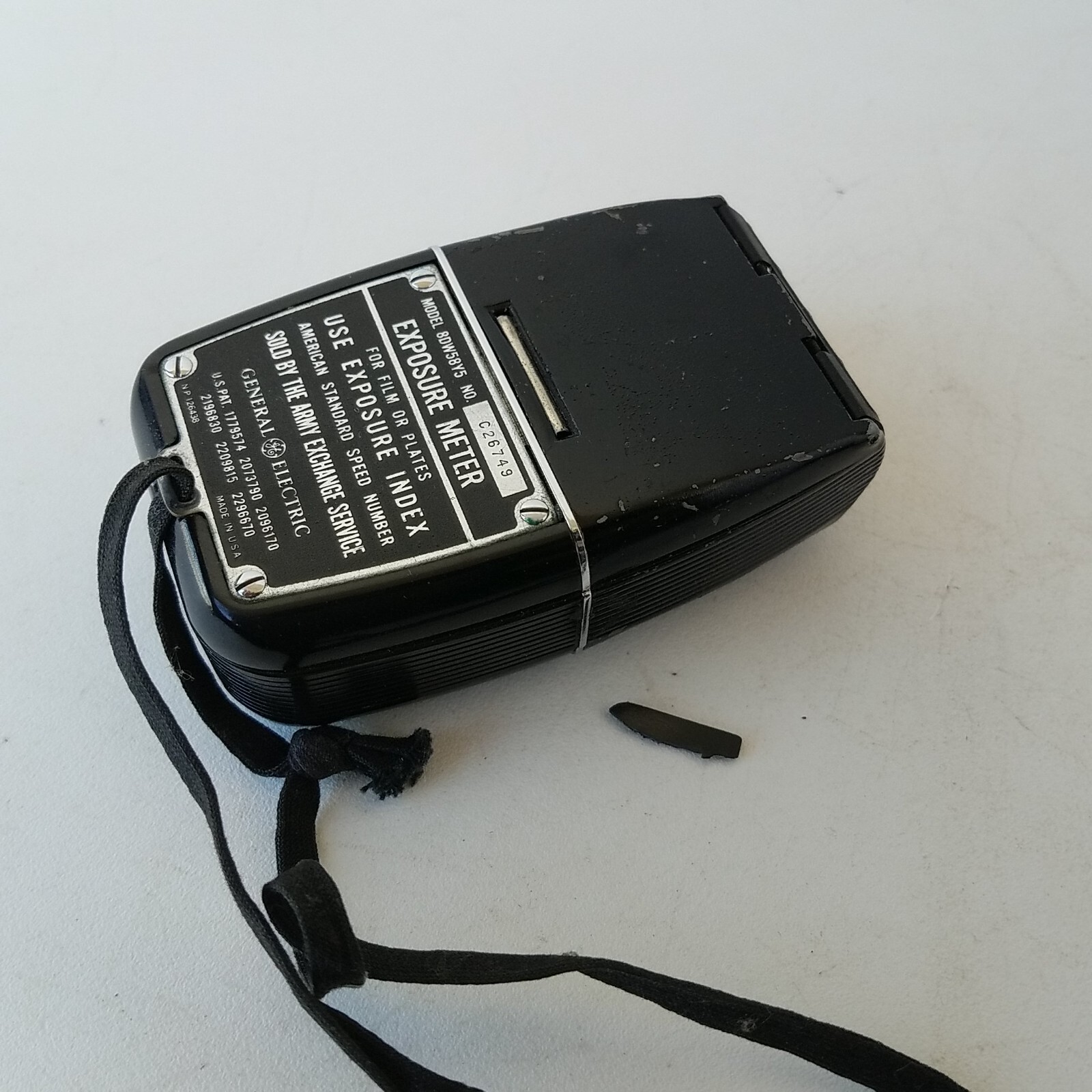General Electric Exposure Meter Model 8DW58Y5 With Leather Case