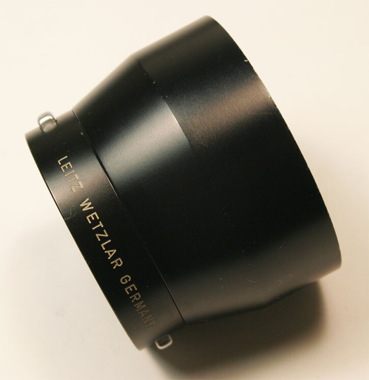 Leica Black 12575 Hood for 90mm/2.8,90mm/4 & 135mm/4,135mm/4.5 Clean