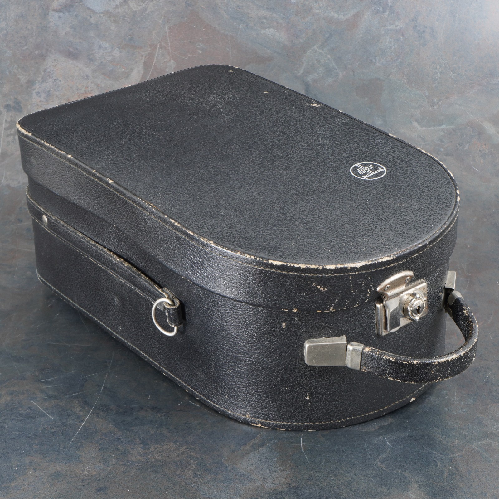 :[RARE] BOLEX H16 Reflex Black Leather Camera System Case w/ Key REX 3 4 5