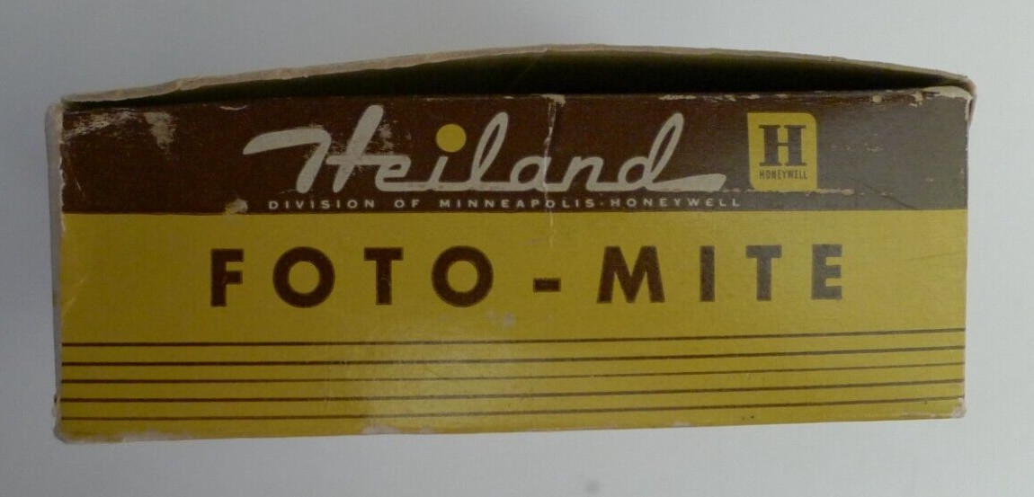 Honeywell Heiland Foto-Mite Flash with Original Box