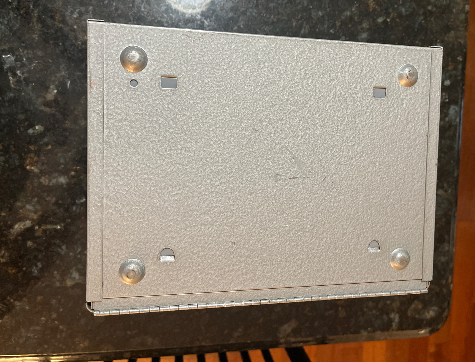 Vintage Heavy Brumberger metal Film Storage box – 12 slots