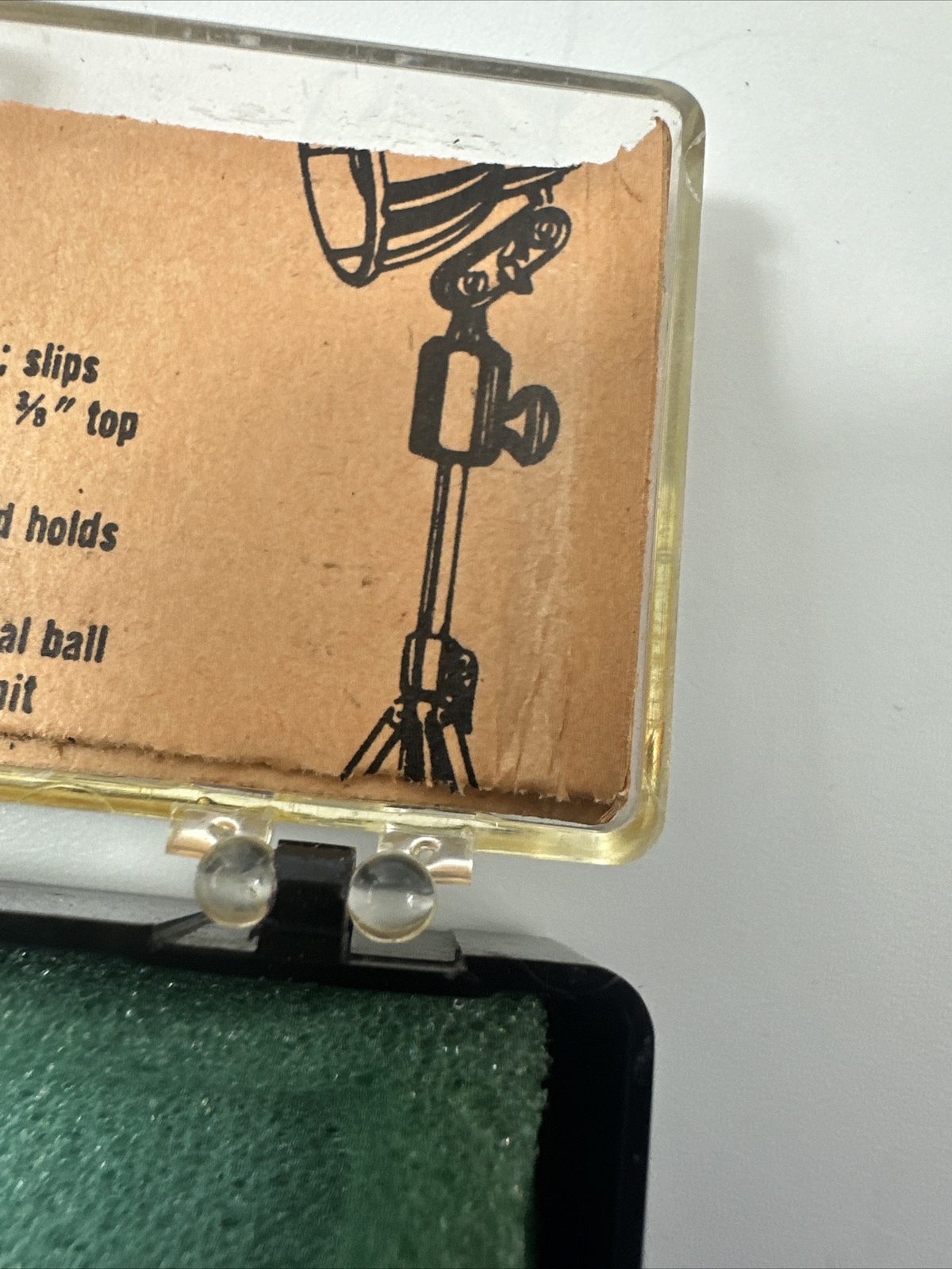 Vintage Acme Lite Stand adapter Combine reflector with lite stand ball connectio