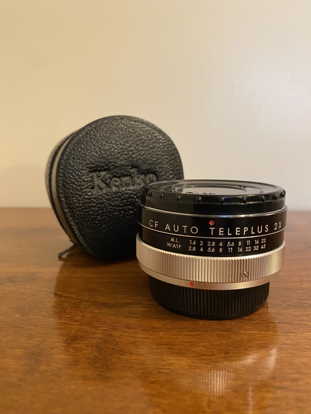 Kenko CF Auto TelePlus 2X Converter Made in Japan with Case Caps Camera Gear