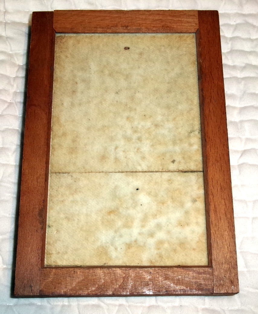 Antique Eastman Kodak Auto Mask Printing Frame Negatives Wood Oak 3 1/4 x 5 1/2
