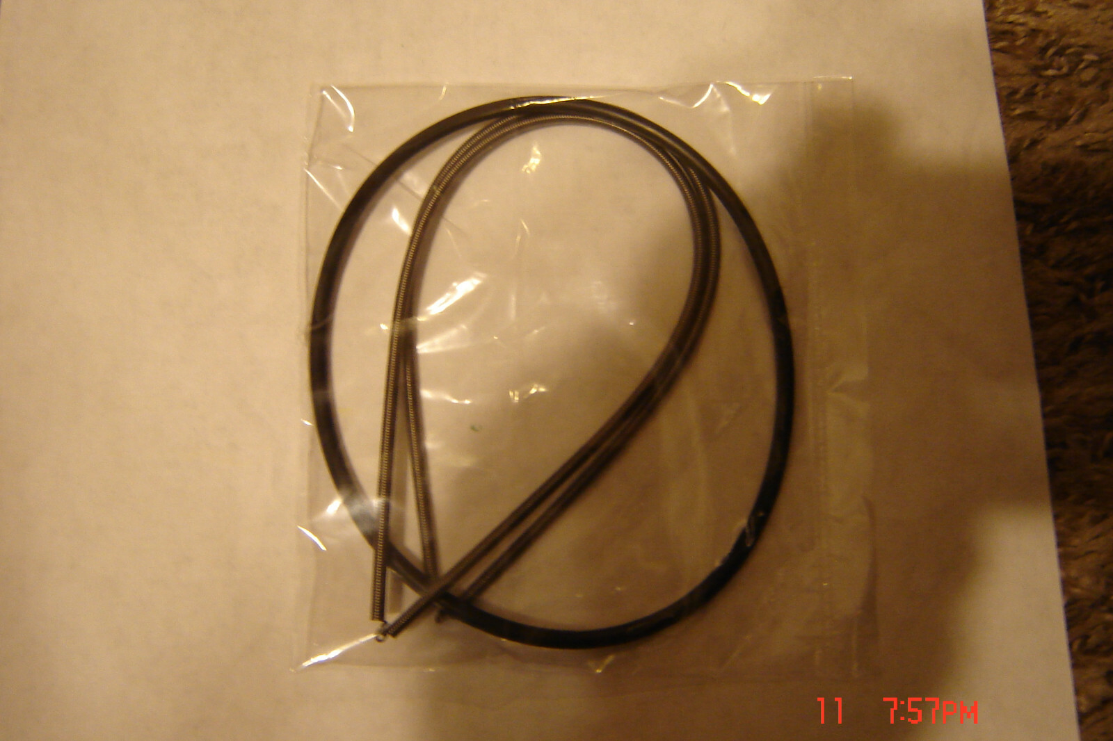 16mm KEYSTONE A-75, Projector Belts, 2 Wire Belts , 1 Round Motor Belt, 3 Belts