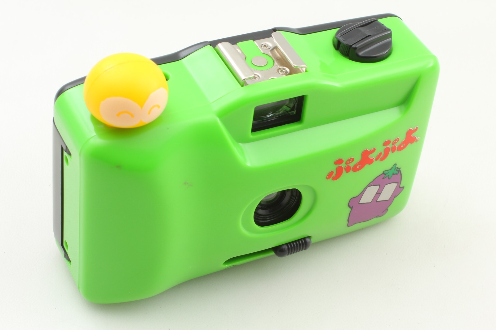 [Exc+5] Japanese Green Puyo Puyo 35mm Film Toy Camera Novelty Gift From JAPAN