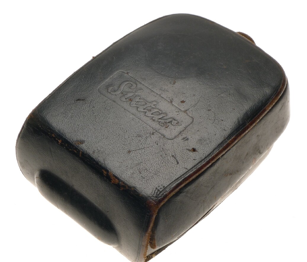 Gossen Sixtar cds exposure meter cinematography original leather pouch untested