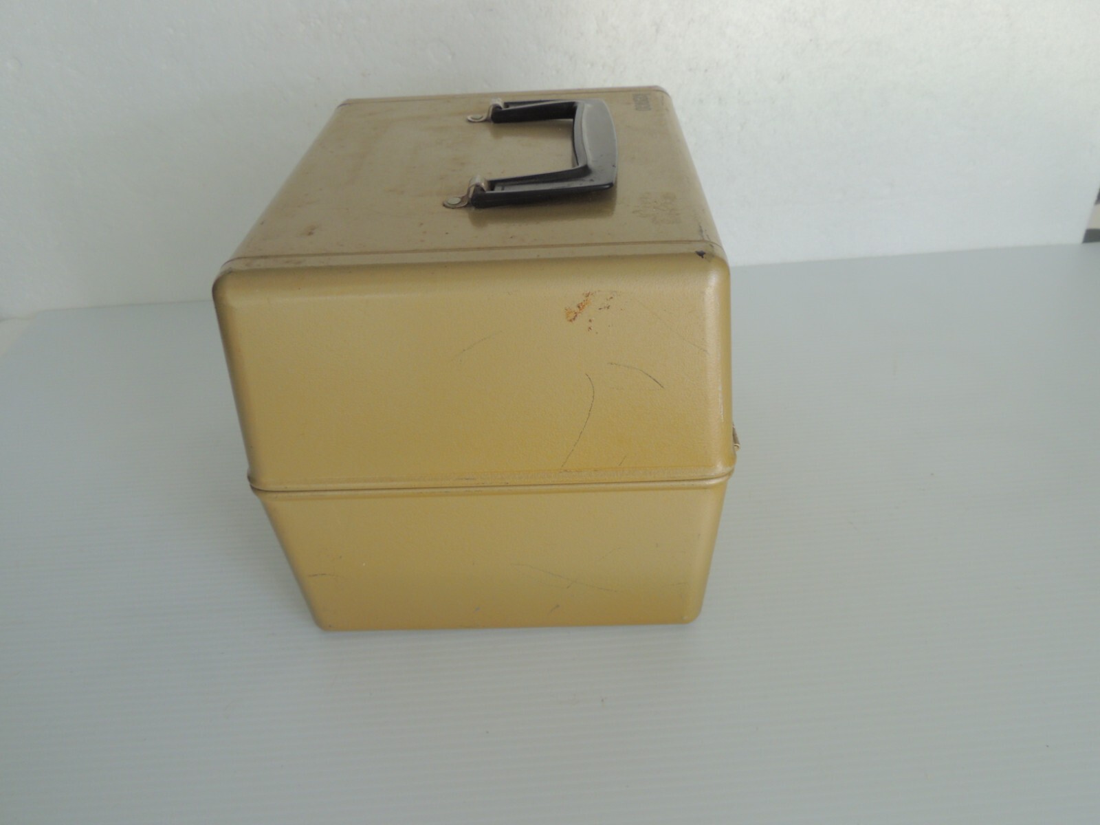 Kenco Film Tape Reel Chest Metal Box Holds 10 Cannisters 7 X 9 X 8 INCH