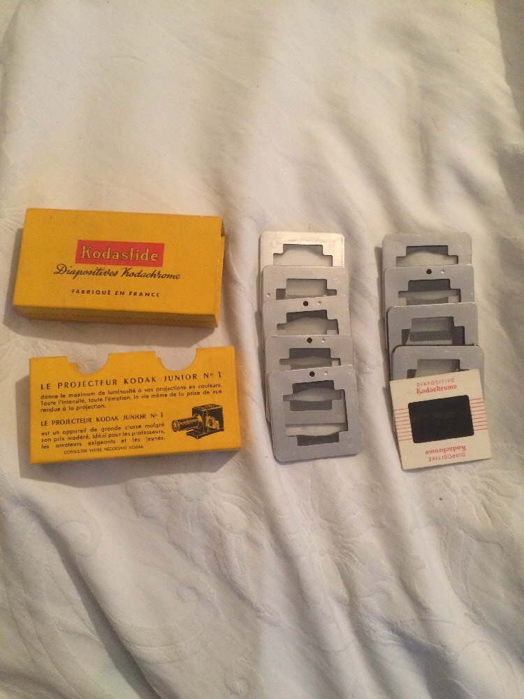 Vintage Kodaslide Slide Box Kodachrome