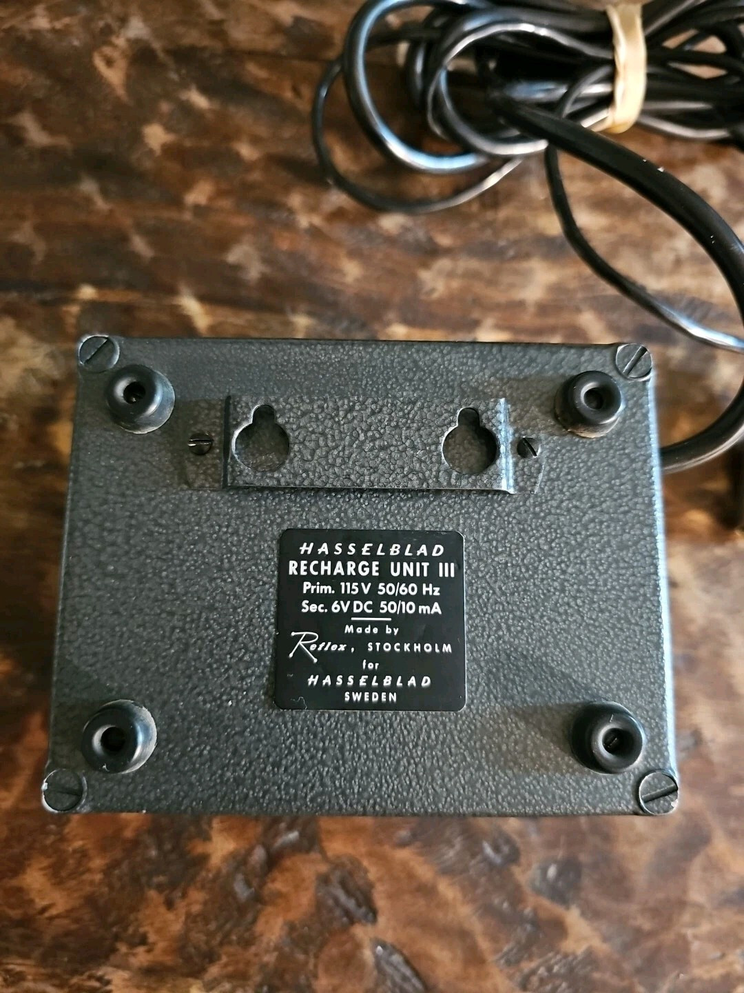 Hasselblad Recharge Unit III 56103 For 500EL / 500EL/M Cameras