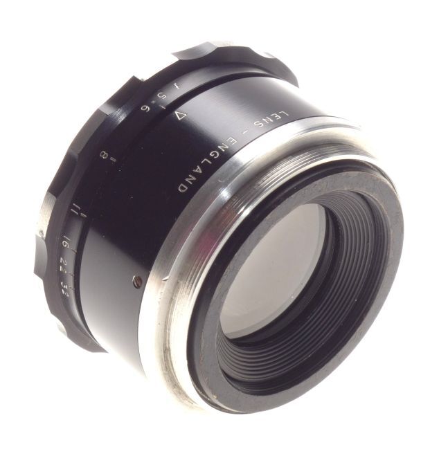 Wray London 6in h.r. Lustrar high resolution lens f5.6 with adapter ring