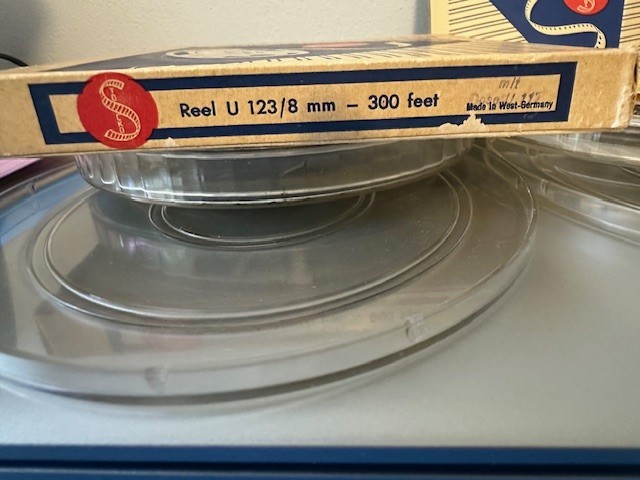 Vintage 1950s Stocko 5” Reel 8mm 300ft In Original Box- Lot Of 3 West Germany