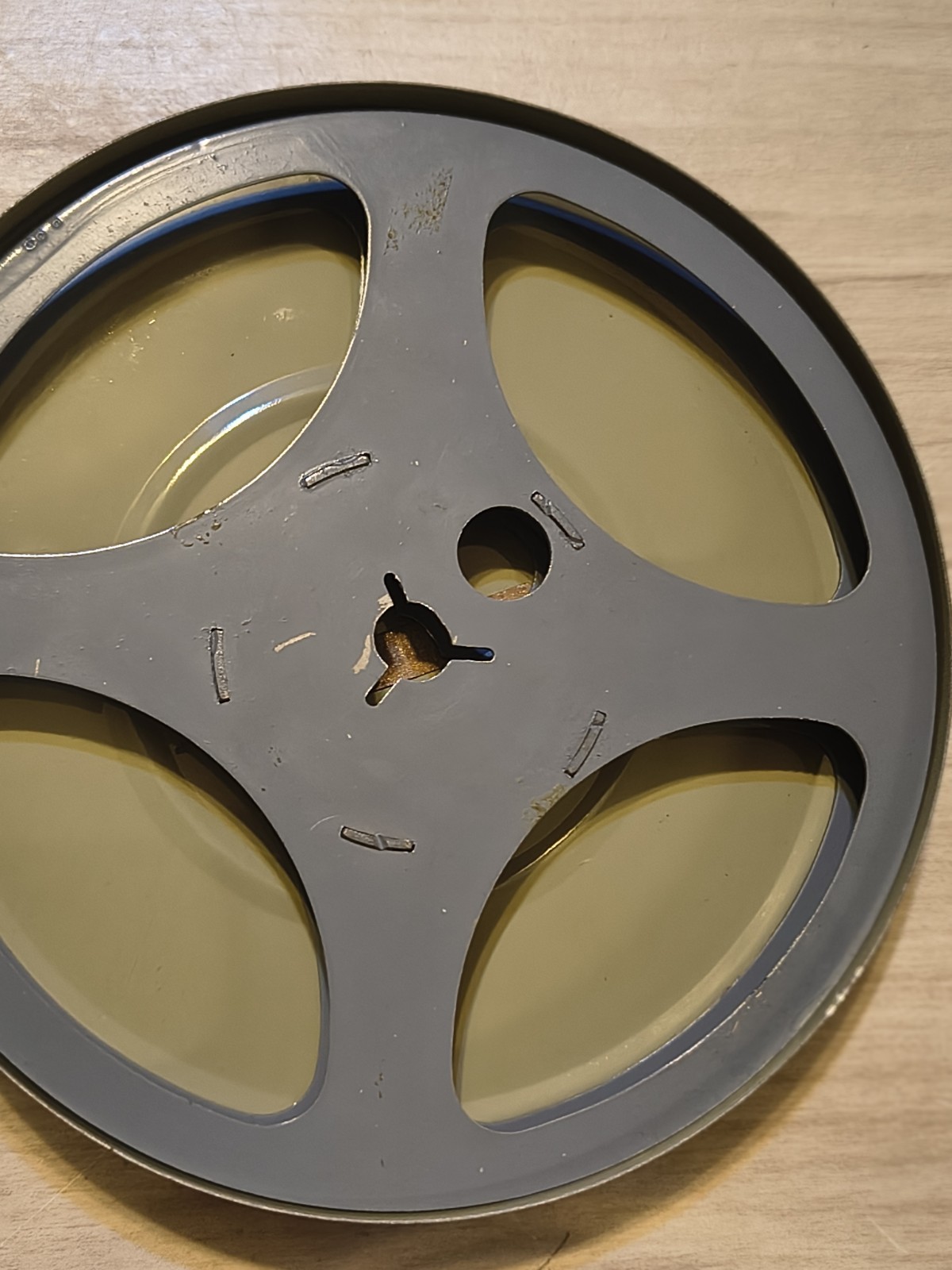 6 Vintage Film Tins & 5 Reels See Pictures For Condition & Wear Needs Cleaning
