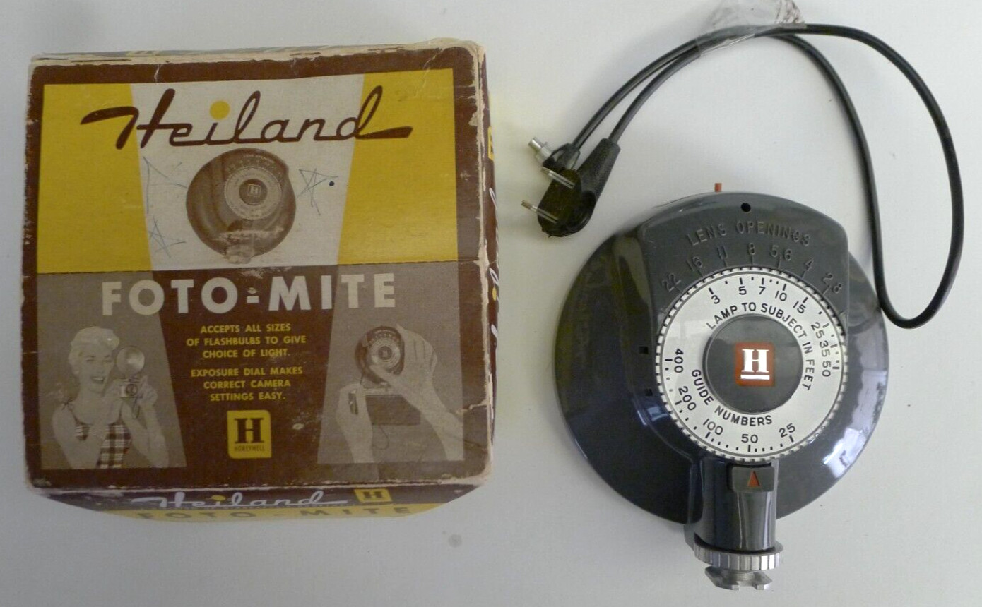 Honeywell Heiland Foto-Mite Flash with Original Box
