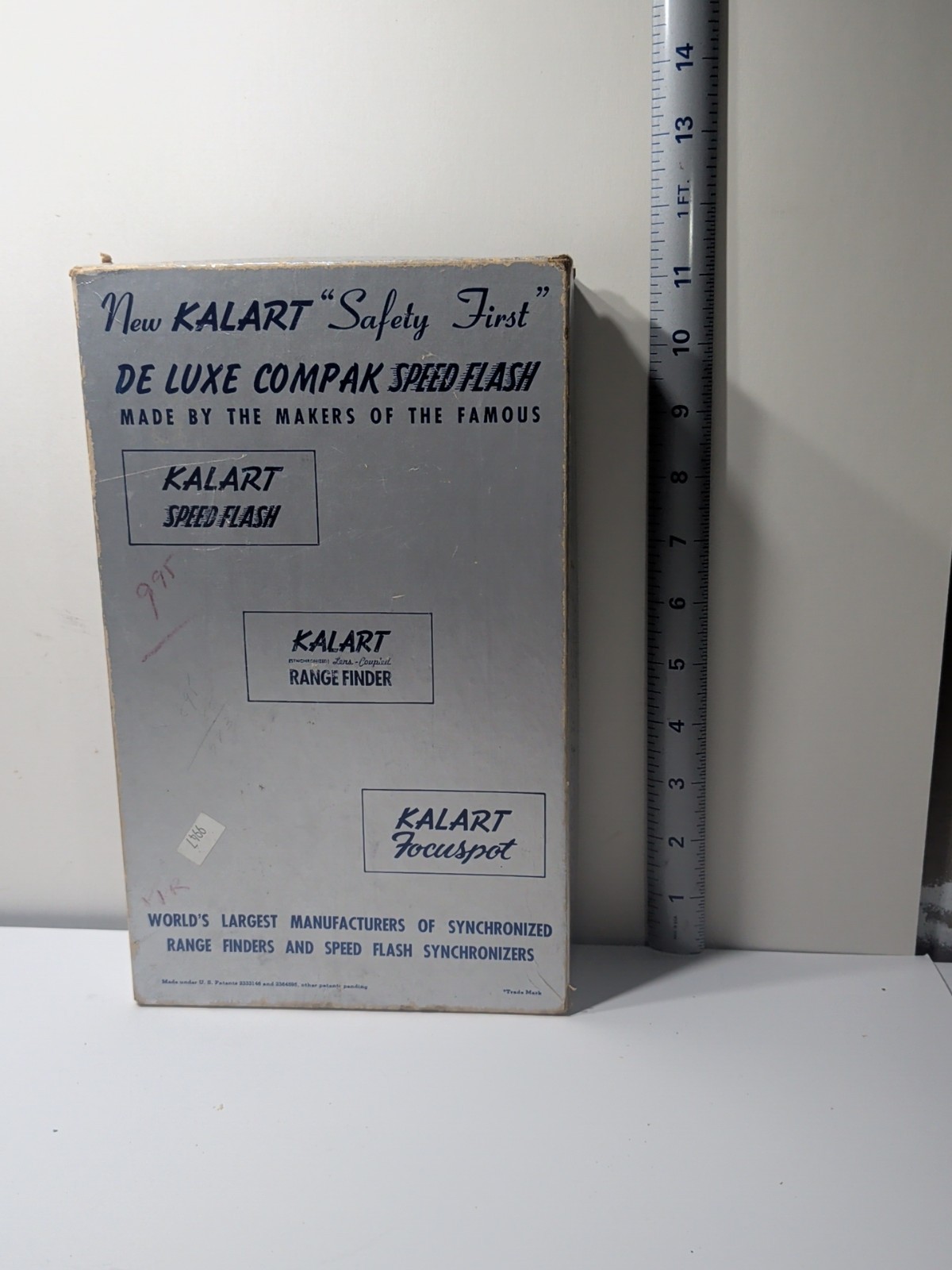 ✨VINTAGE✨ Kalart Safety First De Luxe Speed Flash Unit With Box
