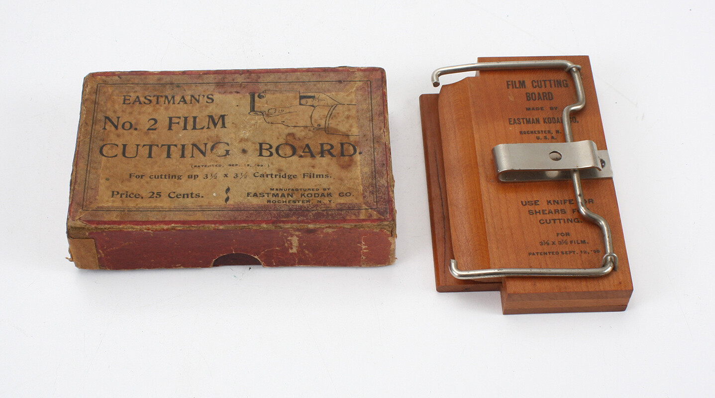 KODAK NO. 2 FILM CUTTING BOARD, BOXED/cks/194869