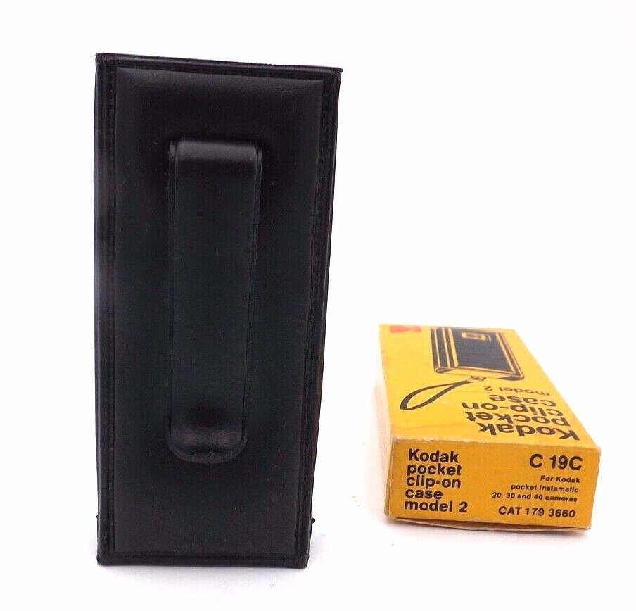Vintage Kodak Pocket Clip-on Case Model 2 C 19C