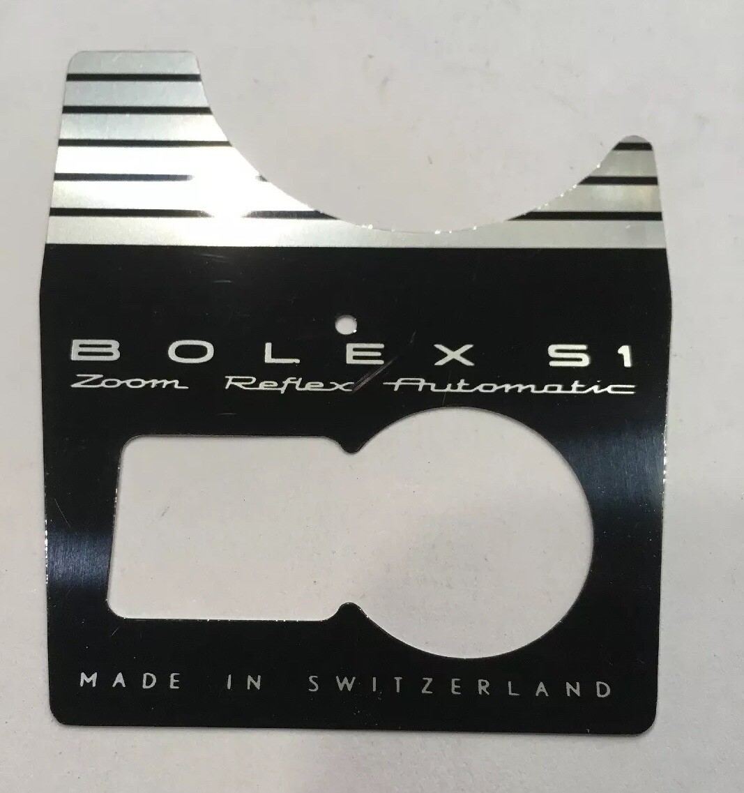 NOS Bolex Paillard S1 Zoom Reflex Automatic Movie Camera Face Plate Part BC-5769