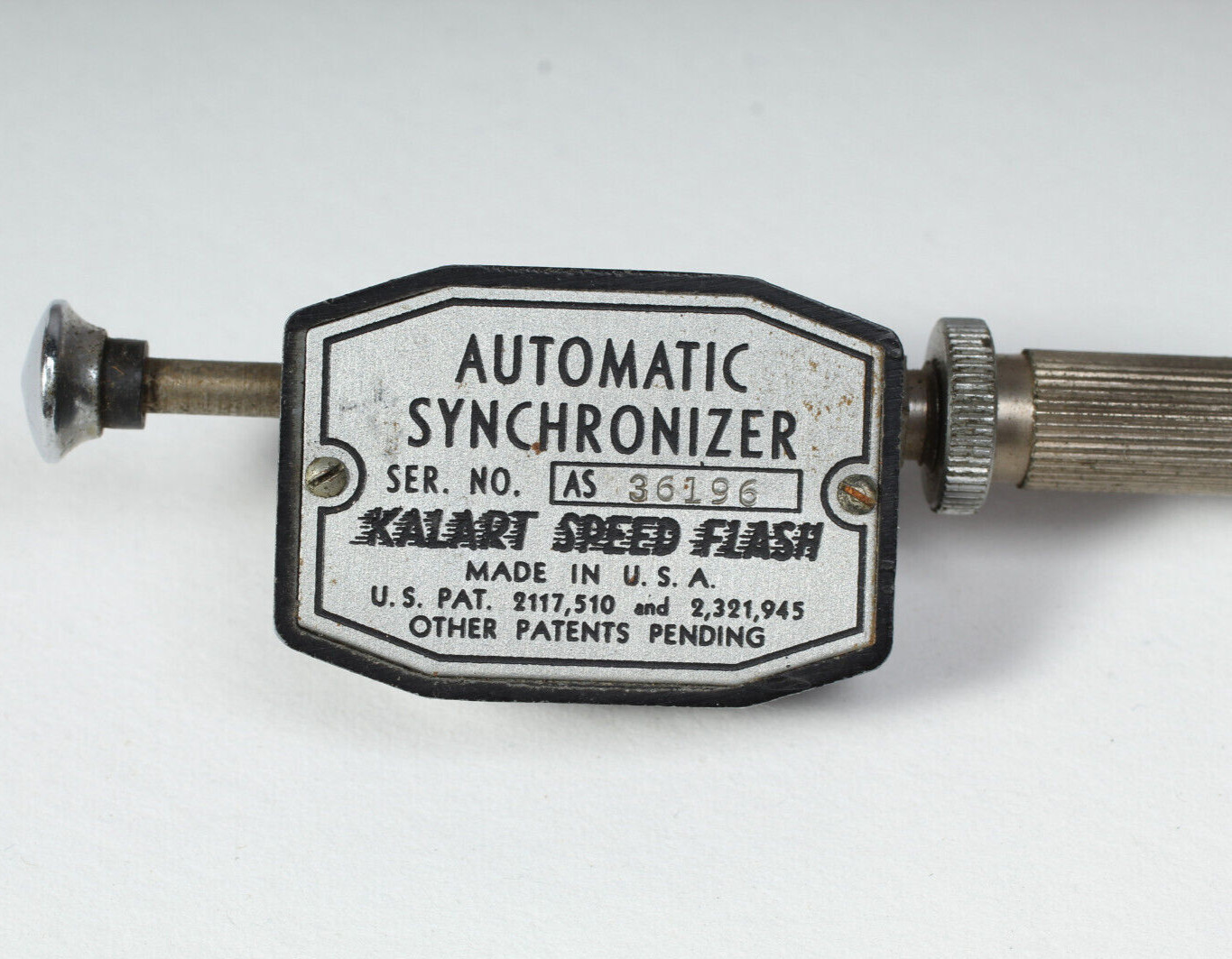 KALART SPEED FLASH W SYNCHRONIZER SHUTTER RELEASE & BULB ADAPTER TESTED WORKS