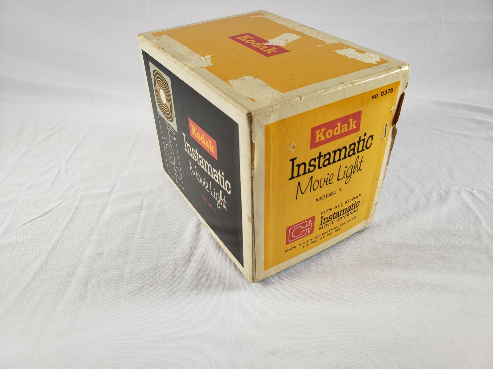 Kodak Instamatic Movie Light Model 1 No. D375 tested and works!