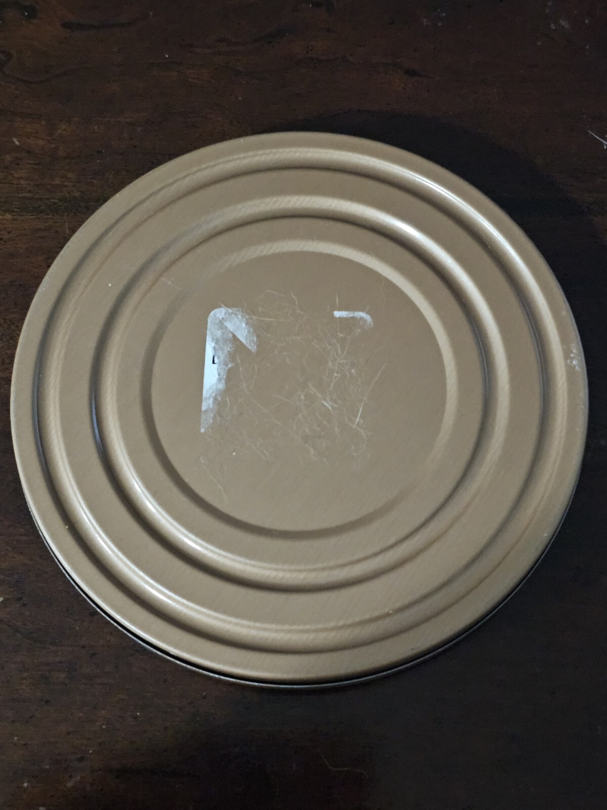 Dual 8 Metal Film Reel Canister Can 5 inches