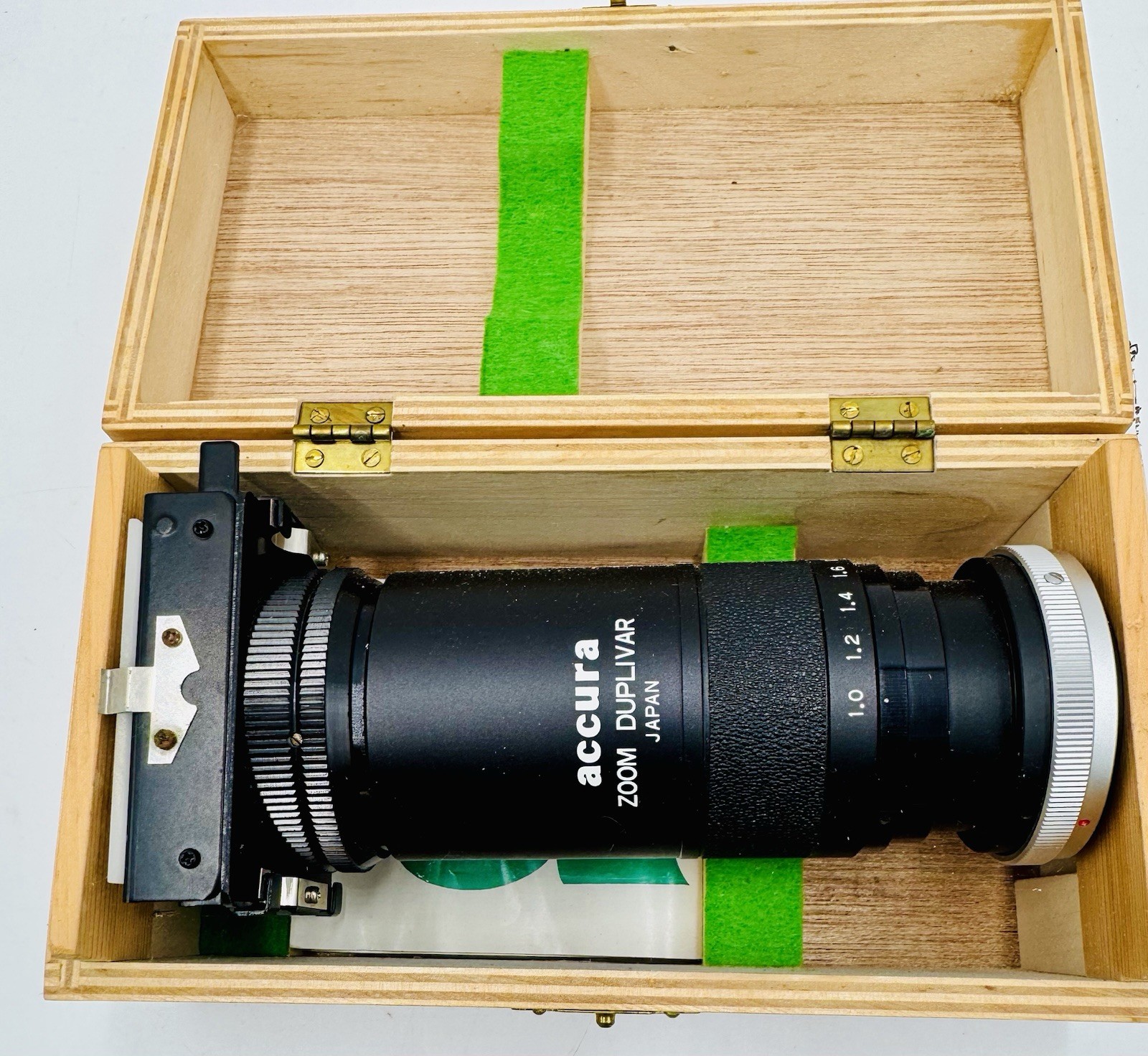 Vintage 35mm SLR Accura Duplivar Variable Magnification Slide Duplicator