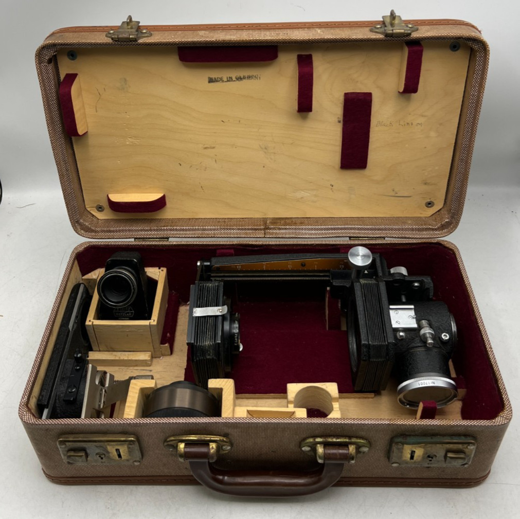 Leitz Leica Visoflex I Focusing Bellows / Mirror Box Finder / Magnifier w/ Case