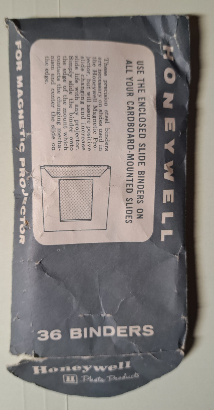 Vintage Honeywell 2×2 Steel Slide Binders (83) in original pouch